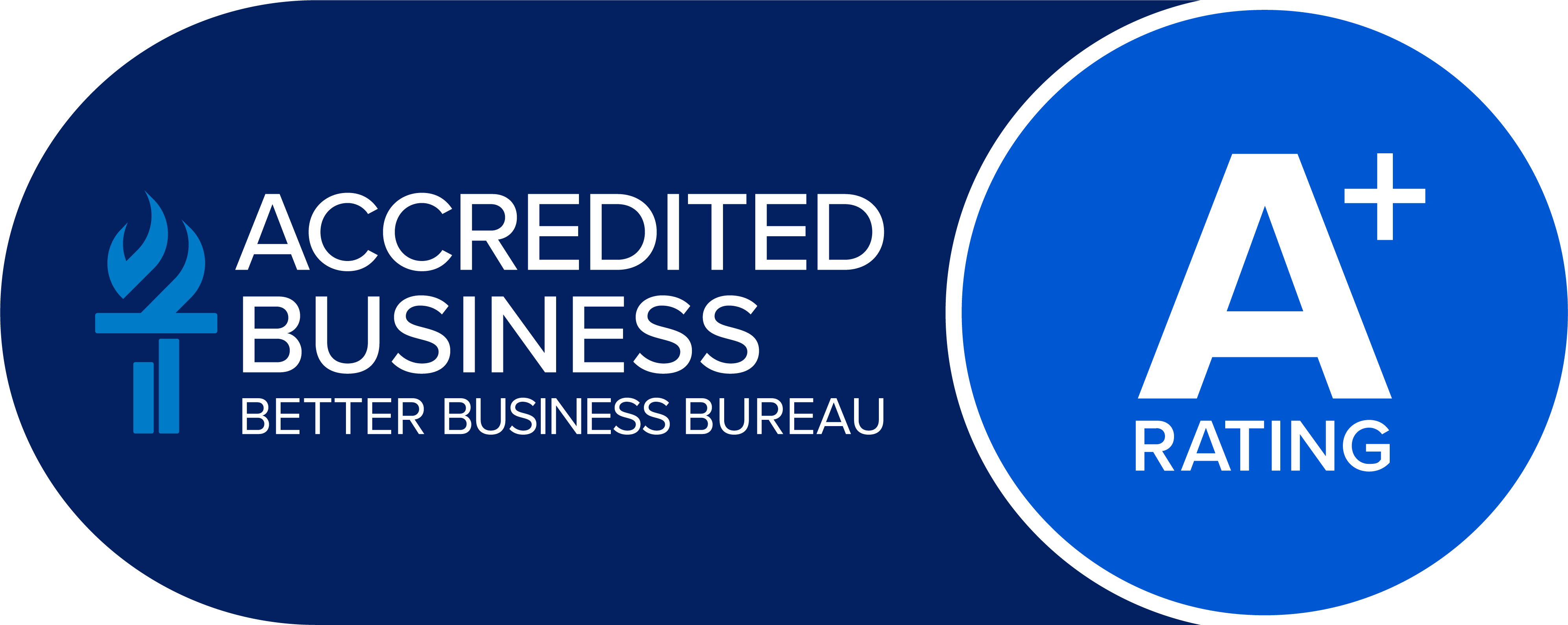 BBB Accredited Business A+ seal for PaintPros Services LLC